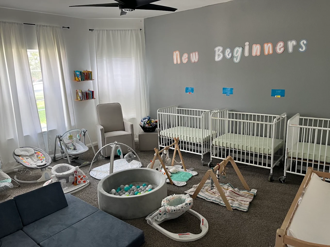Infants at New Beginners Childcare